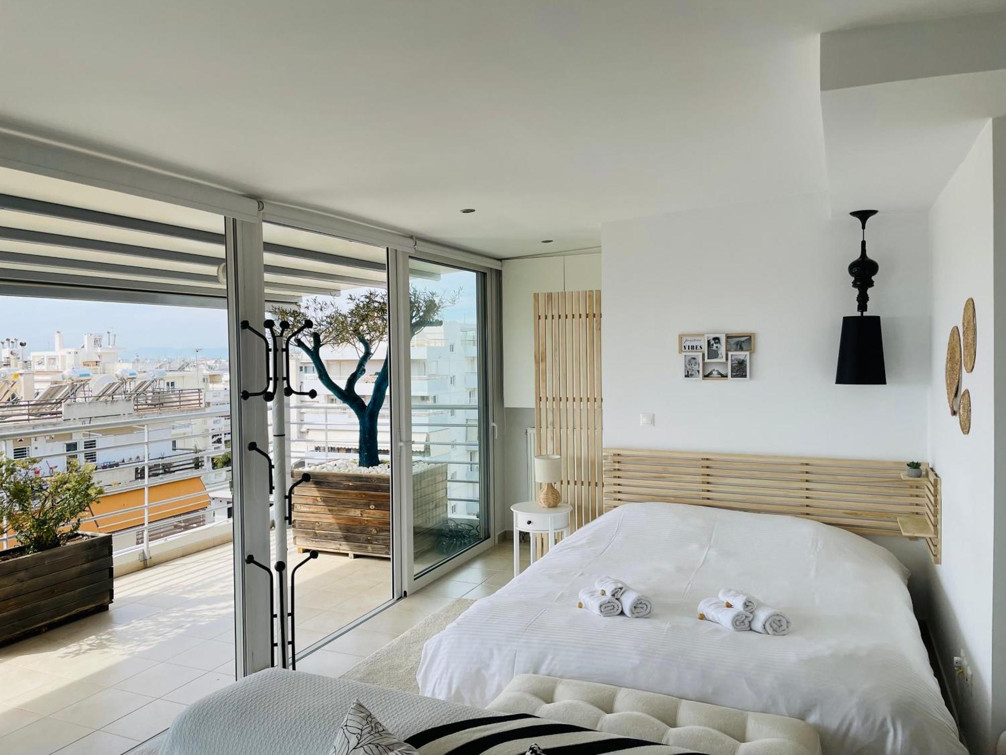 Sea View Luxury Studio Palaio Faliro Atene Esterno foto
